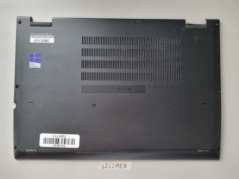 Copertura inferiore della base nera per Lenovo Yoga 260 AM1EY000300 Parti per laptop